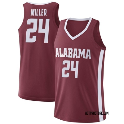 Men's Brandon Miller Alabama Crimson Tide Replica College Basketball Jersey - Crimson