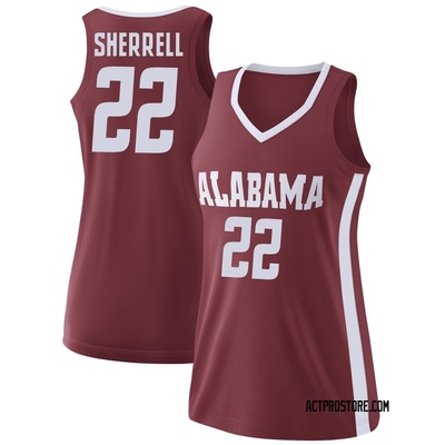 Women's Aiden Sherrell Alabama Crimson Tide Replica College Basketball Jersey - Crimson