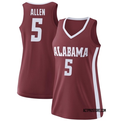 Women's Amari Allen Alabama Crimson Tide Replica College Basketball Jersey - Crimson