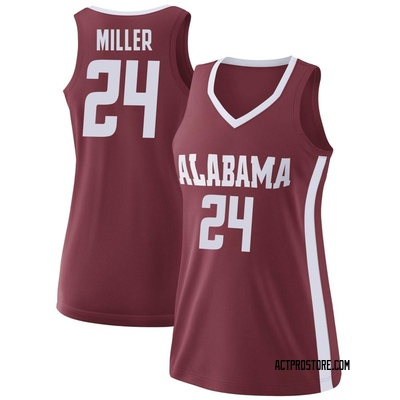 Women's Brandon Miller Alabama Crimson Tide Replica College Basketball Jersey - Crimson
