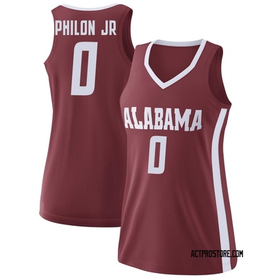 Women's Labaron Philon Jr. Alabama Crimson Tide Replica College Basketball Jersey - Crimson