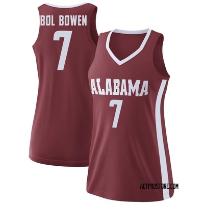 Women's Taylor Bol Bowen Alabama Crimson Tide Replica College Basketball Jersey - Crimson