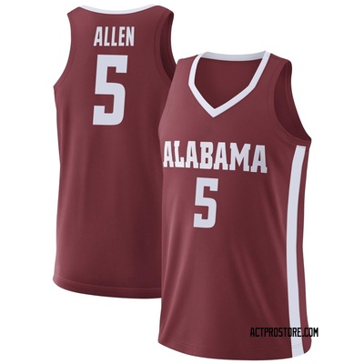 Youth Amari Allen Alabama Crimson Tide Replica College Basketball Jersey - Crimson