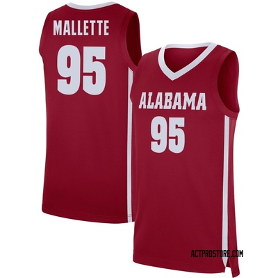 Youth Houston Mallette Alabama Crimson Tide Replica Basketball Jersey - Crimson