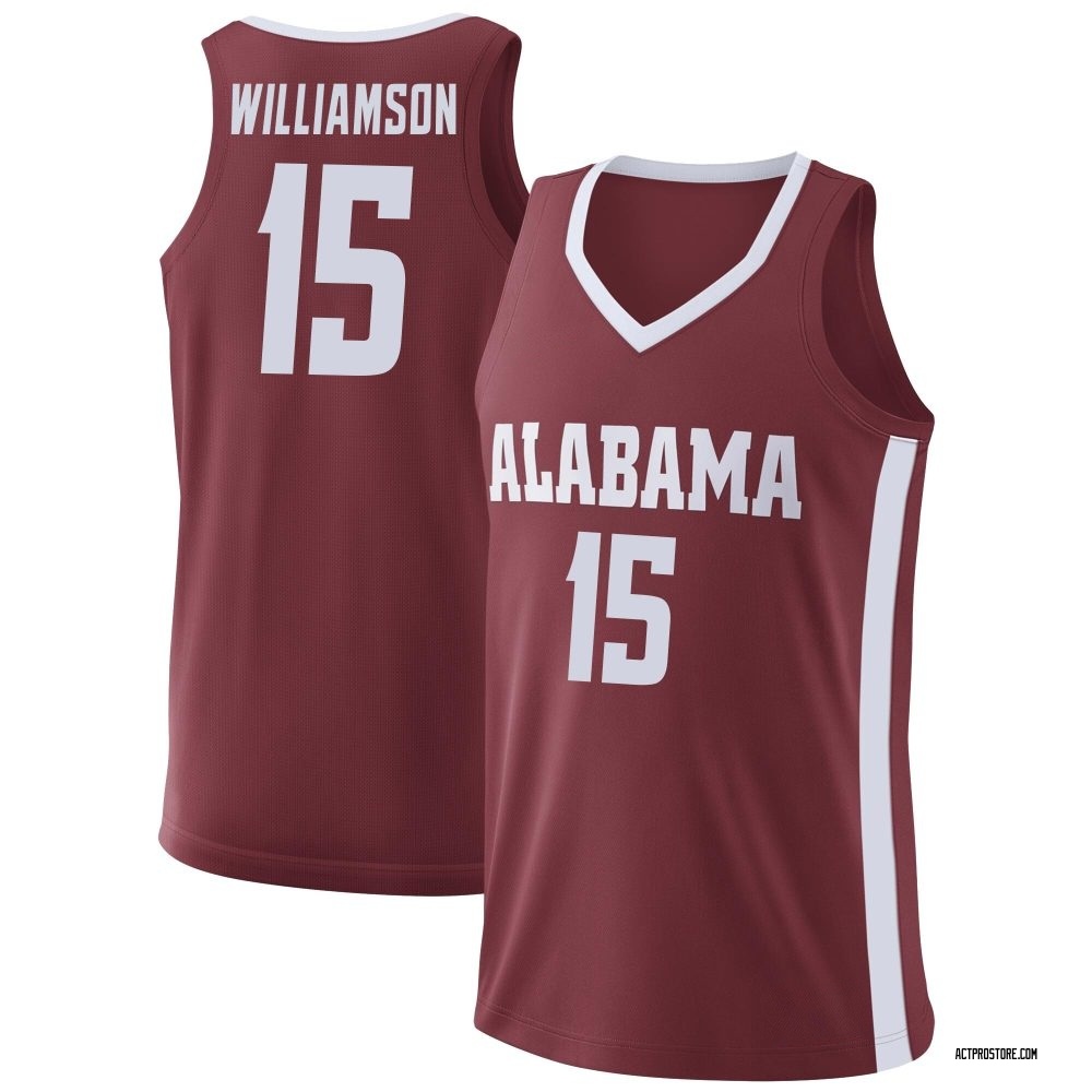 Youth Noah Williamson Alabama Crimson Tide Replica College Basketball Jersey - Crimson